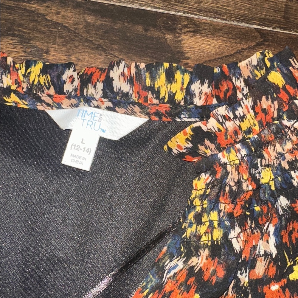 Time And Tru Multicolor Patterned Boho Floral Dre… - image 3